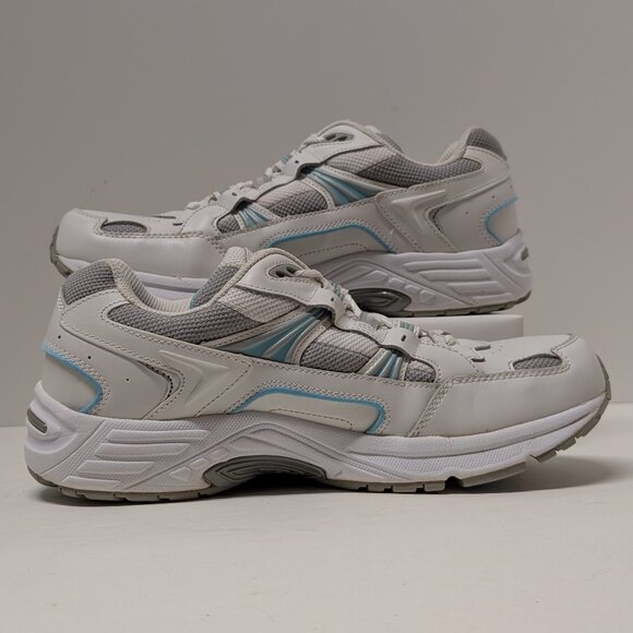 Vionic 23Walk Classic Sneaker in White & Blue   - Picture 6 of 16